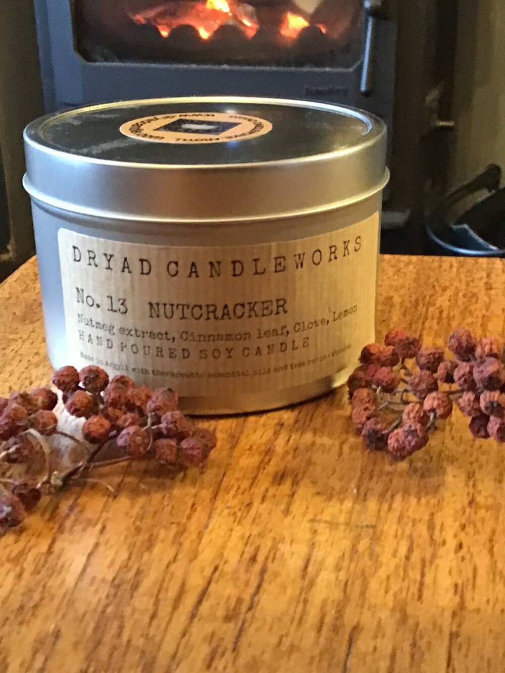 No. 13 Nutcracker Double Wick Tin Candle 300 ml