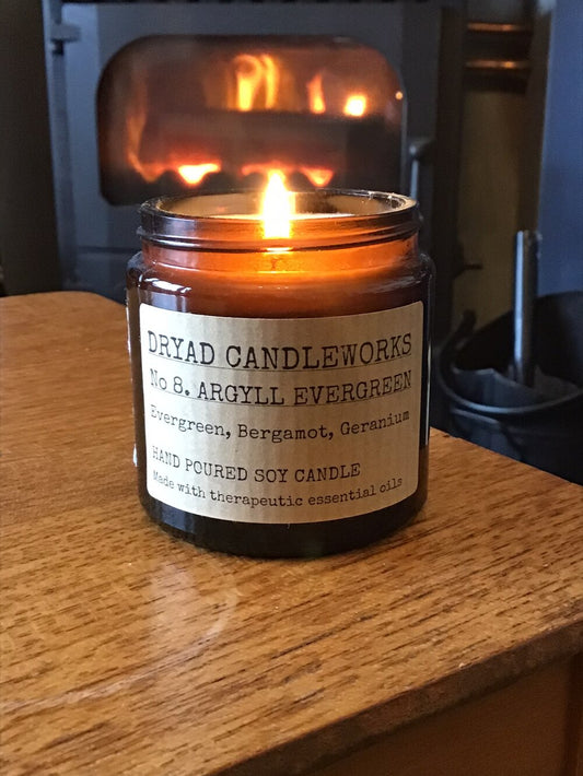 No. 8 Argyll Evergreen Apothecary Jar Candle 120 ml